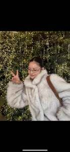 Women's Winter Fox Fur Coat